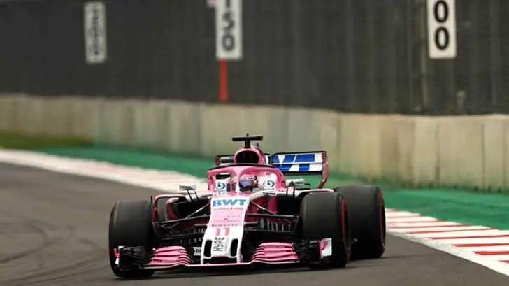 Checo Pérez se queda a un lugar del podio