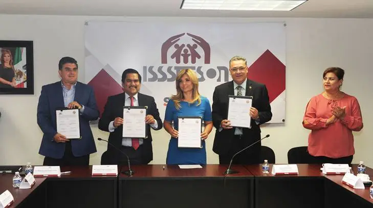 El Isssteson y la Unison firman nuevo convenio de prestación de servicios