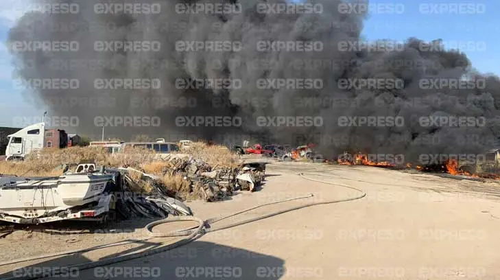Se registran tres incendios en corralones en menos de 10 días