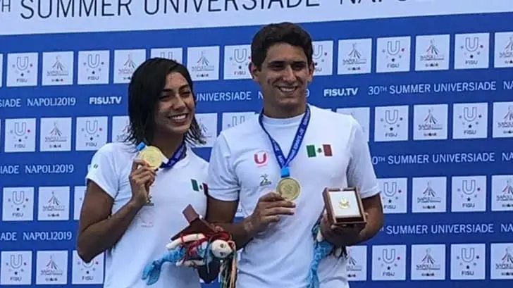 Estrella y Balleza le dan tercer oro a México en Universiada Mundial