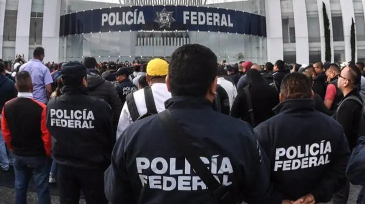 Policías federales en paro piden indemnización; rechazan ingresar a la Guardia Nacional