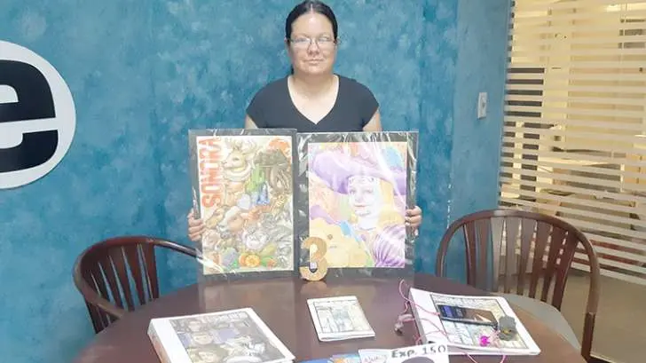 Dibujante de Hermosillo domina el manga japonés