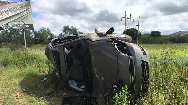 Aparatoso accidente se registró a las afueras de Nogales
