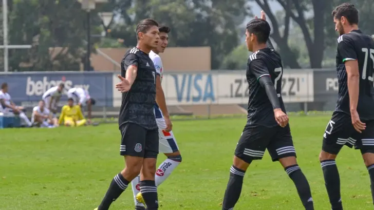 Selección Mexicana sub-22 derrota a 3-1 a Cimarrones en el CAR