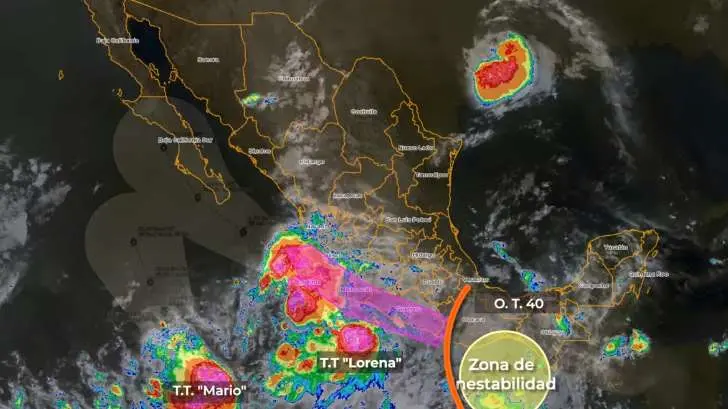 ‘Lorena’ enciende alerta en Sonora