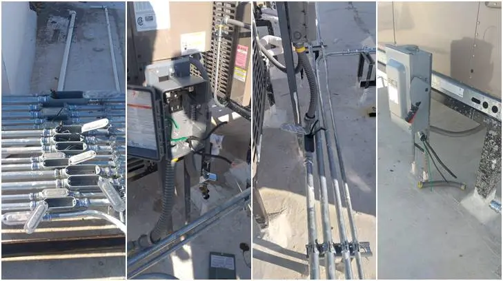Roban cableado del aire acondicionado en el Himes esta madrugada