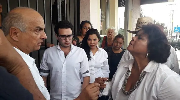 AUDIO | Manifestantes acusaron a trabajadores de la Sedatu de querer robar documentación