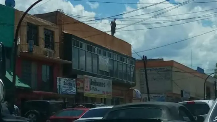 AUDIO | Un hombre intenta suicidarse en Nogales, decidió lanzarse de un edificio