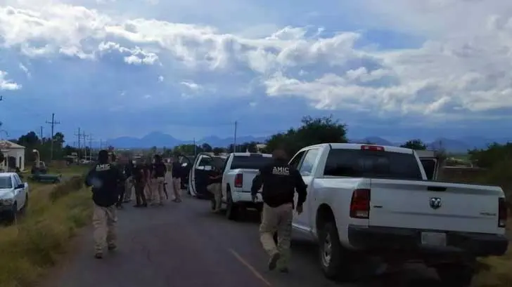 Hieren a dos agentes del AMIC en enfrentamiento contra huachicoleros en Rosario Tesopaco