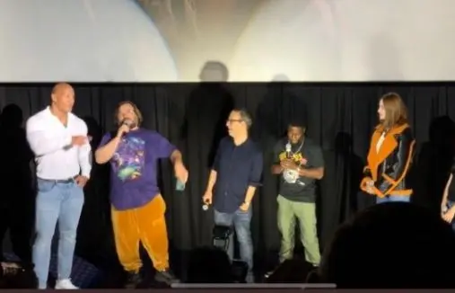Cast de Jumanji presenta función sorpresa en cine de Los Cabos