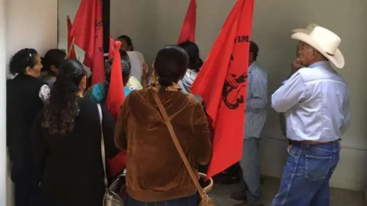 Antorchistas de Navojoa, inconformes con la administración municipal