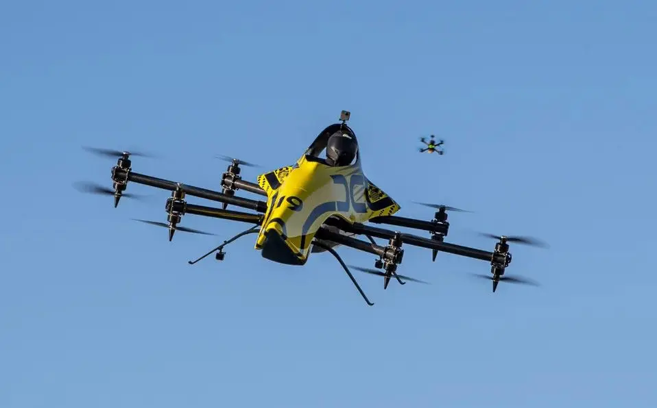 Crean un dron tripulado
