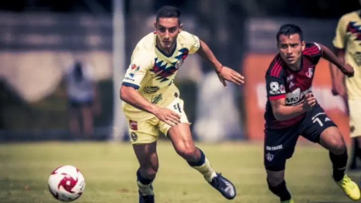 Sebastián Cáceres debutó con el América Sub-20