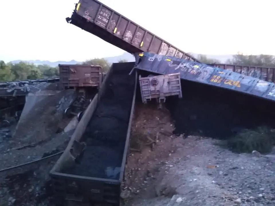 Identifican a persona que murió tras descarrilar tren en Vícam
