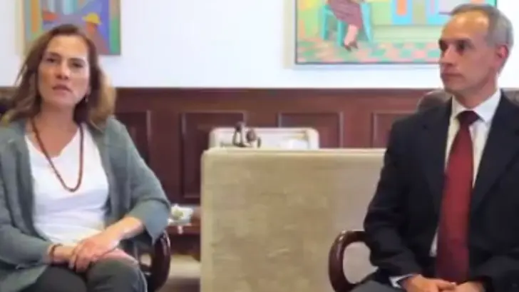 VIDEO | “Niños y niñas, deben de tener certeza que la crisis pasará”, dicen Gutiérrez Müller y López-Gatell