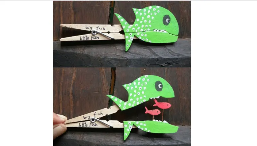 Divertida idea: Otro uso para las pinzas de ropa