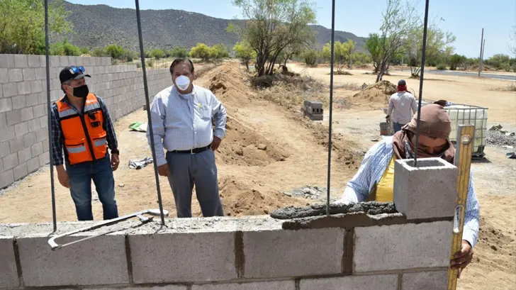 Construcción de nuevo Panteón Municipal lleva un 95% de avance