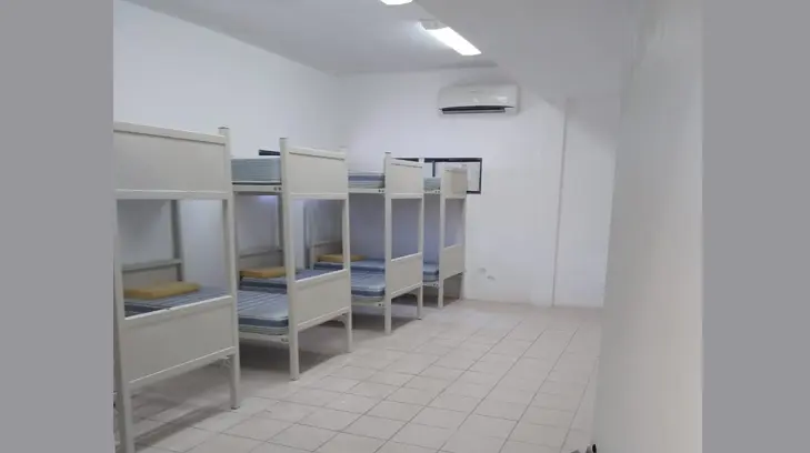 Habilitan dormitorio para elementos de la Guardia Nacional