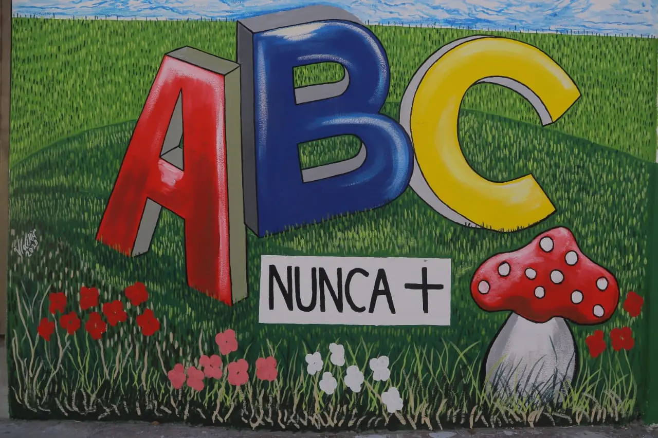 Mural es homenaje a los 49 niños ABC