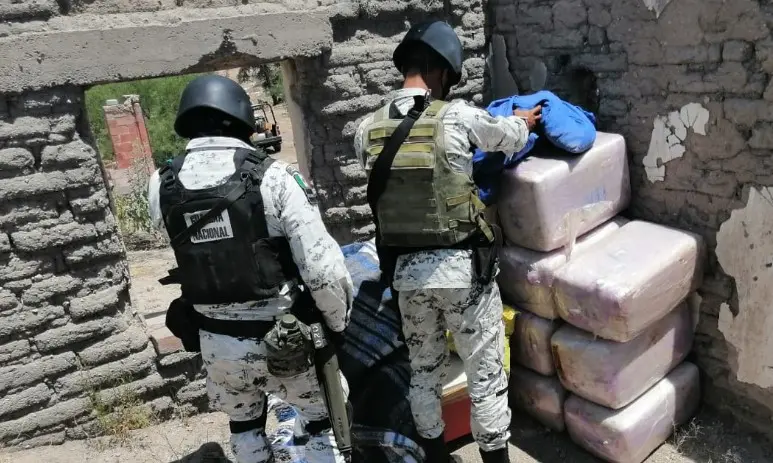 Guardia Nacional sigue con los decomisos en Nogales