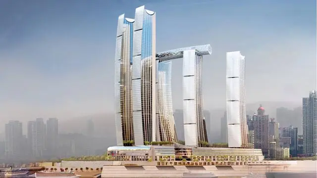 Inauguran en China el rascacielos horizontal más alto del mundo