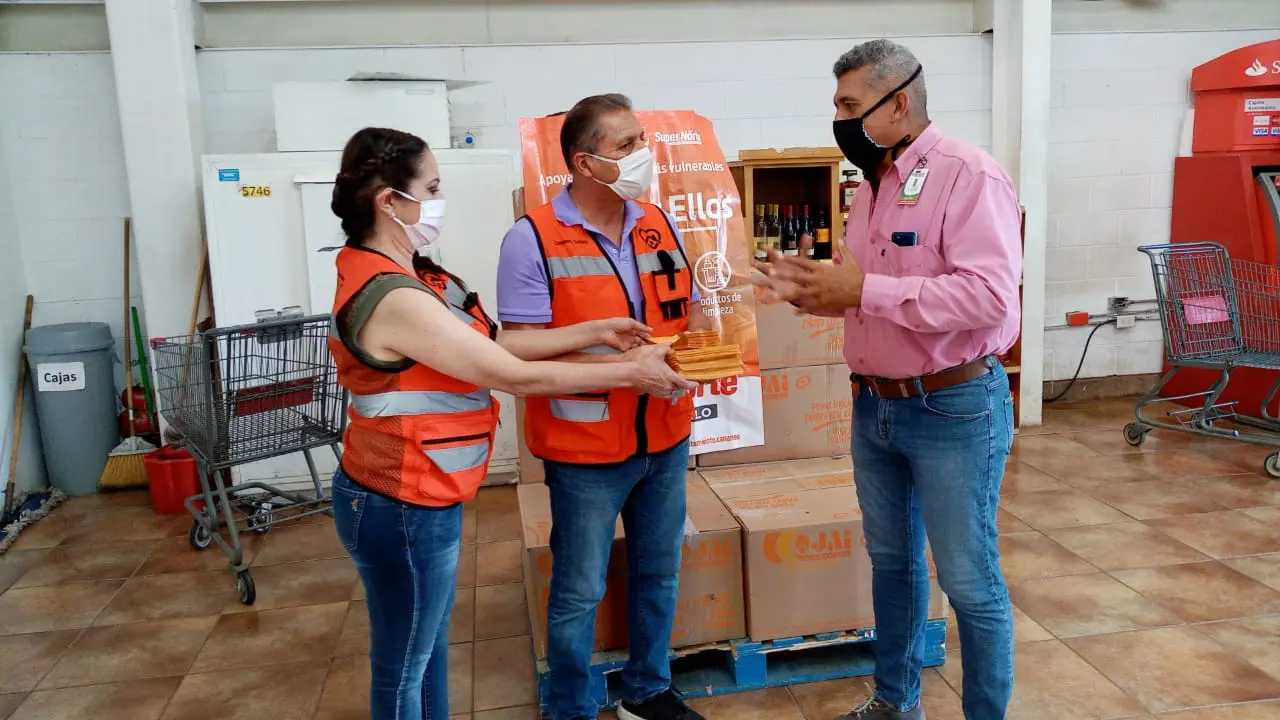 Participa Súper del Norte en acciones solidarias del gobierno de Cananea