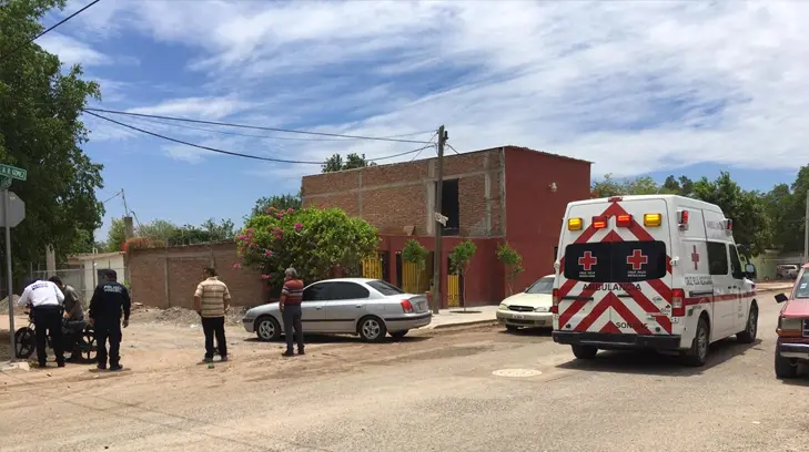 Motociclista resulta herido en accidente en Navojoa