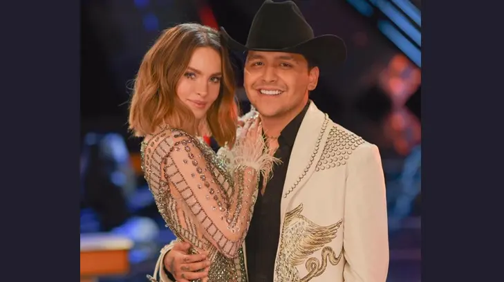 Así pasaron su primera navidad juntos los tórtolos Belinda y Christian Nodal