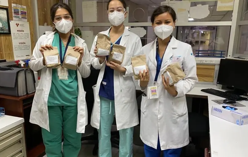 Los héroes visten de blanco, gracias: Agradecen a personal del HGES