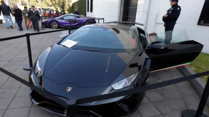 Indep niega sustracción de Lamborghini; fue subastado en 2019, afirma
