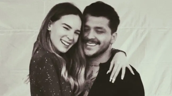 ¡Y va uno más! Christian Nodal se hace otro tatuaje en honor a Belinda