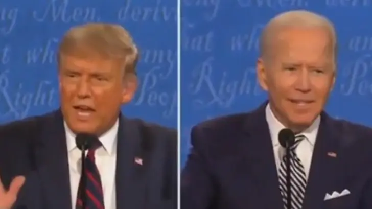 Trump y Biden exhiben abismo de diferencias