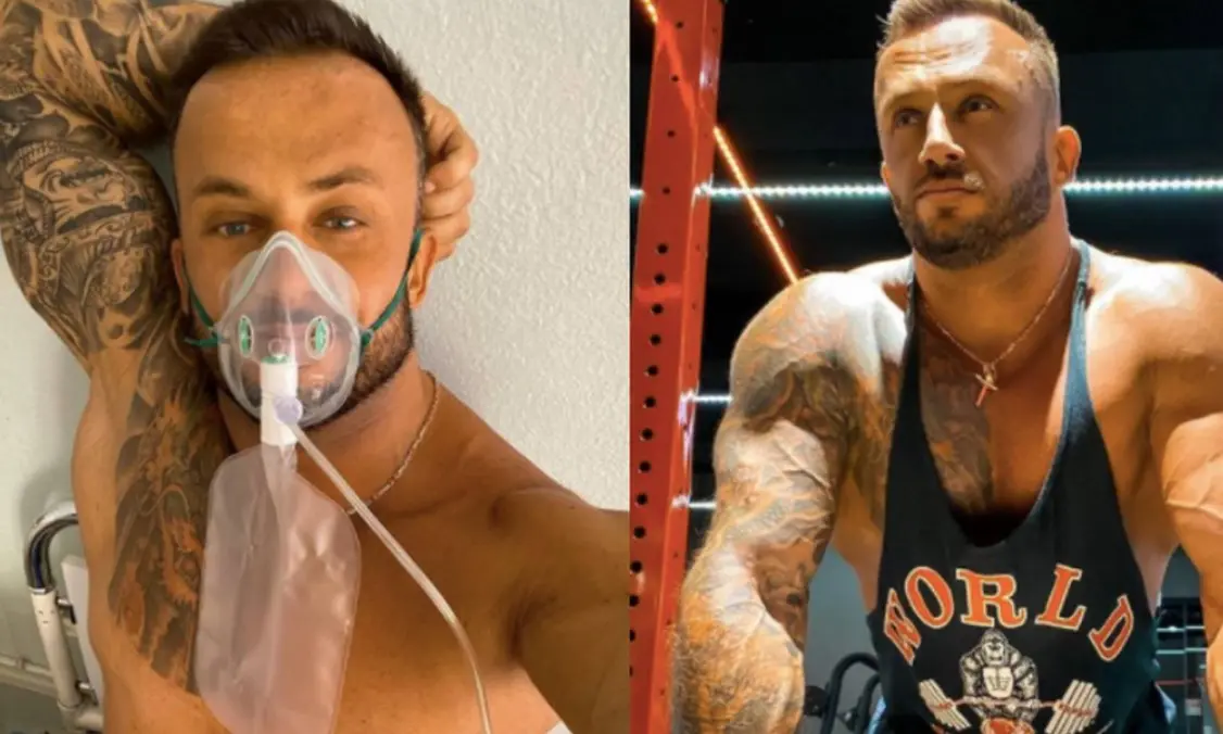 Influencer Dmitriy Stuzhuk antes de morir aceptó el Covid