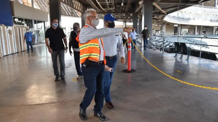 Los Yaquis preparan ‘simulacro’ para recibir aficionados en estadio