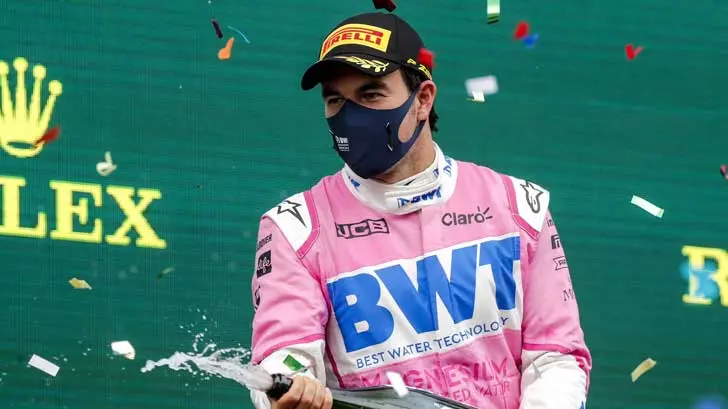 Checo Pérez fue segundo en el Gran Premio de Turquía