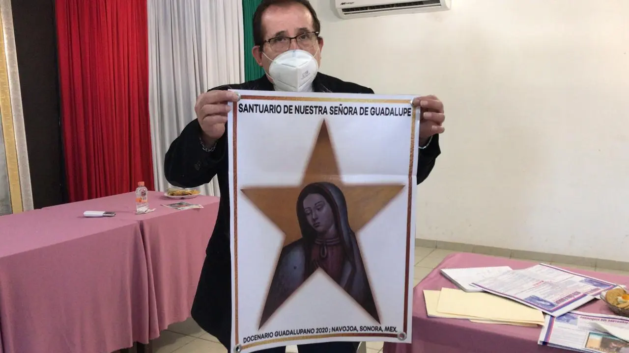 ¡Ayuda al Santuario de Navojoa comprando estampas para tu carro!