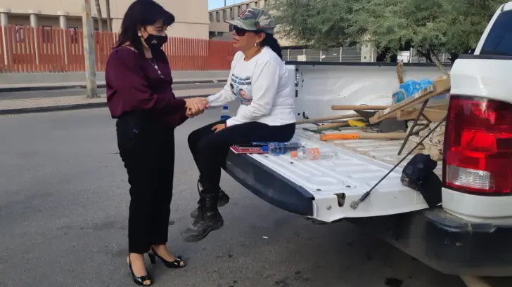 ‘Sí, es mi pedazo’: Cecilia Delgado encuentra los restos de su hijo