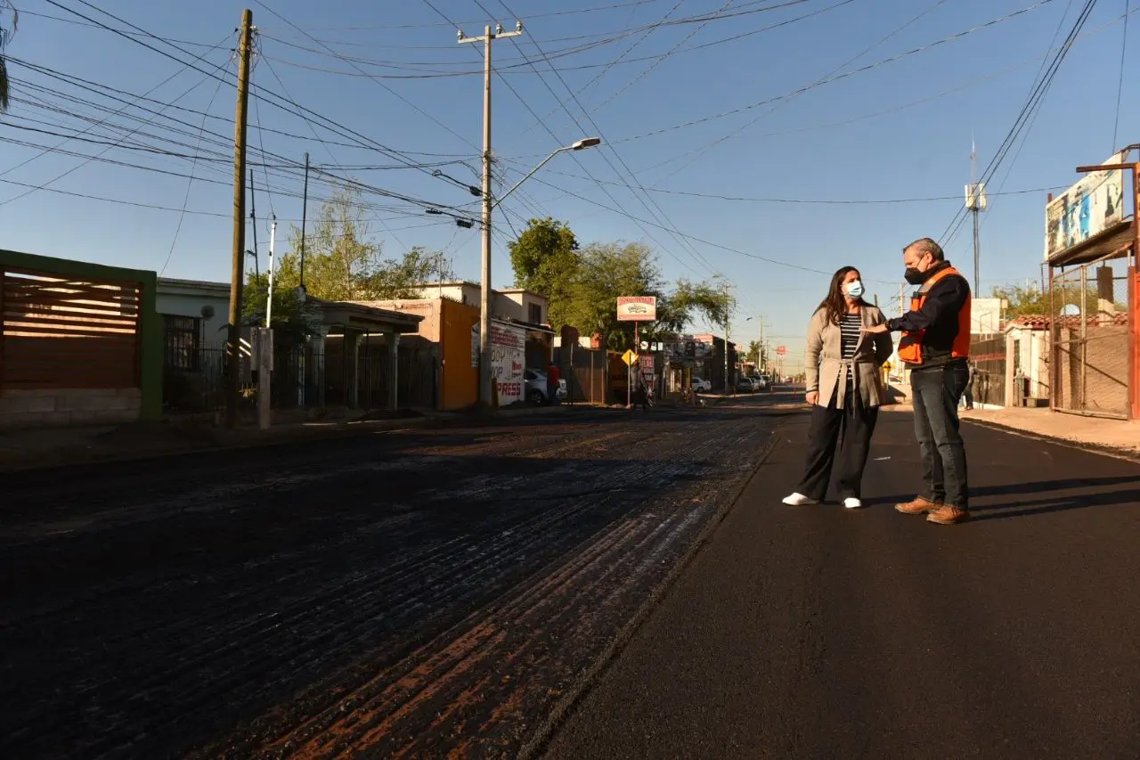 Avanza 43 por ciento rehabilitacio´n de vialidades con recursos federales: Célida Lo´pez