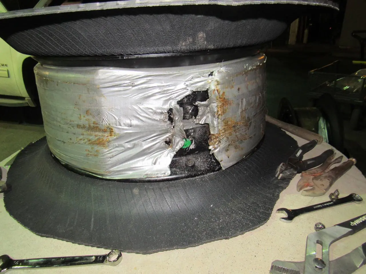 Tren que llevaba 300 kg droga entre los rieles no logra cruzar al otro lado