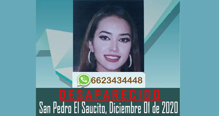 Emily venía de viaje y en su paso por Hermosillo, desapareció sin dejar rastro