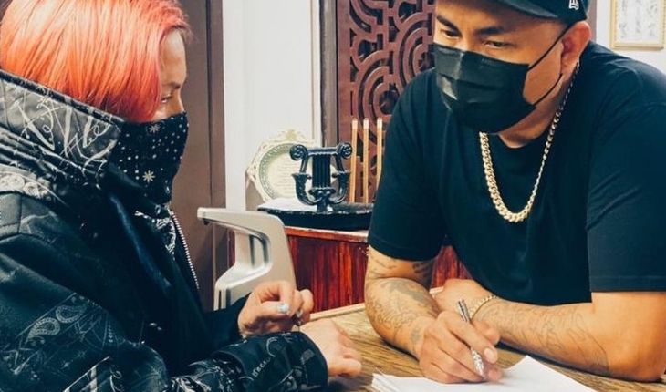 Primer tatuaje de Madonna