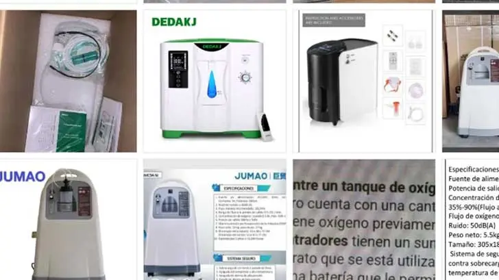 ¿En verdad sirven los concentradores de oxígeno para tratar enfermos de Covid?