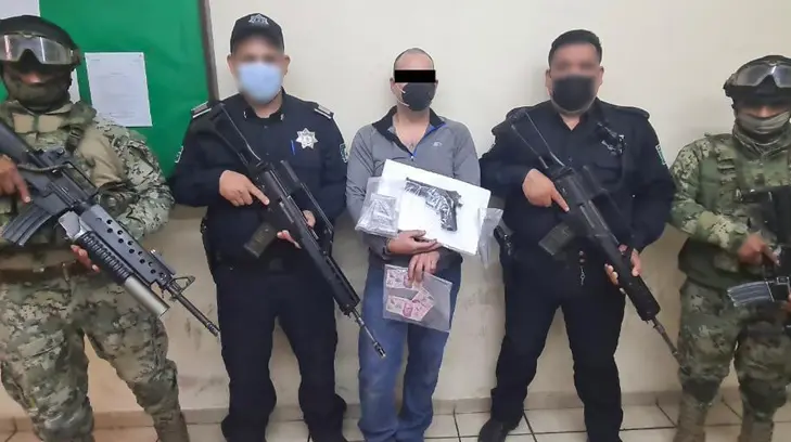 Andaba armado dando el rol por Ciudad Obregón