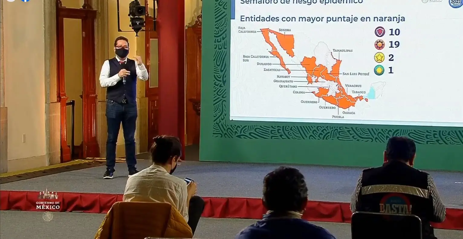 Sonora sigue en naranja... pero en riesgo de cambiar a rojo