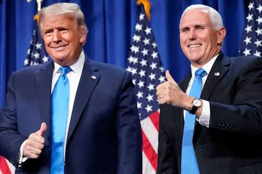 Trump y Pence se reúnen y se comprometen a seguir trabajando juntos