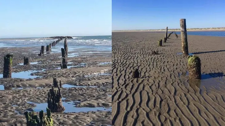 El mar se aleja de la playa... Parte 2: Ahora en Huatabampito
