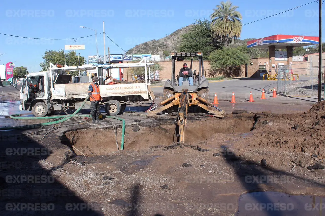 Agua de Hermosillo anuncia reparaciones en el suministro de agua potable