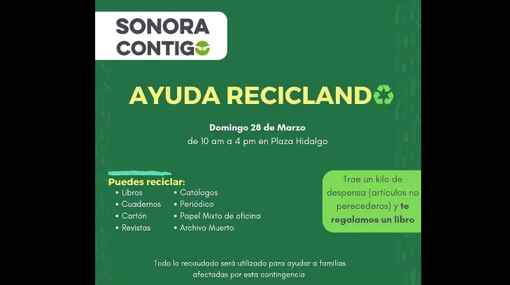 El banco de alimentos te dará un libro si donas un kilo de despensa