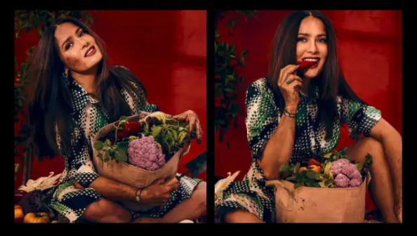 Salma Hayek va por Millón de Jardines