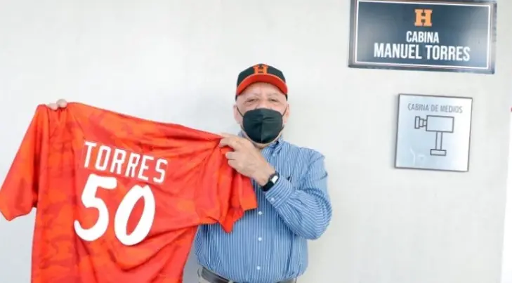 Naranjeros de luto; muere el reconocido Manuel Torres, voz oficial del club